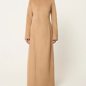 Chic Tan Long Sleeve Dress